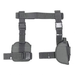 Drop Leg Holster & Mag Pouch X4 - Urban Gray